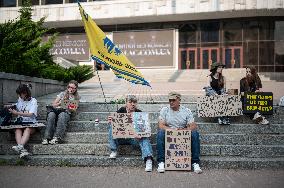 "Dont Stay Silent! Captivity Kills!" rally in Kyiv