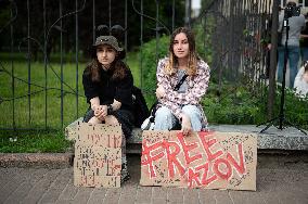 "Dont Stay Silent! Captivity Kills!" rally in Kyiv