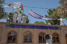 Pro Palestine Protest in Herat - Afghanistan