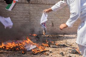 Pro Palestine Protest in Herat - Afghanistan