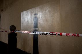Banksy's Work Protected After Being Vandalised - Marseille