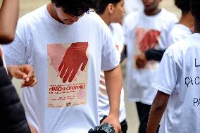 Citizens' March For Peace In The Neighborhoods - Paris