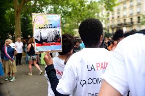 Citizens' March For Peace In The Neighborhoods - Paris