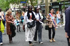 Citizens' March For Peace In The Neighborhoods - Paris
