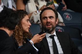 Vips at PSG celebration Champions League trophy at Parc des Princes