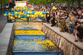 Charity duck rally
