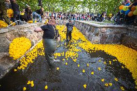 Charity duck rally