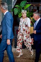Princess Laurentien at Tactile Reading & Graphics Conference - Amsterdam