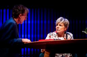 Princess Laurentien at Tactile Reading & Graphics Conference - Amsterdam