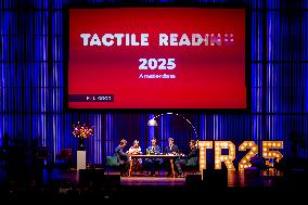 Princess Laurentien at Tactile Reading & Graphics Conference - Amsterdam