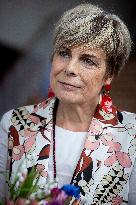 Princess Laurentien at Tactile Reading & Graphics Conference - Amsterdam