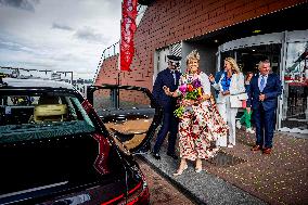Princess Laurentien at Tactile Reading & Graphics Conference - Amsterdam