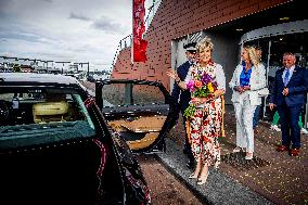 Princess Laurentien at Tactile Reading & Graphics Conference - Amsterdam