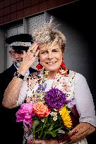 Princess Laurentien at Tactile Reading & Graphics Conference - Amsterdam