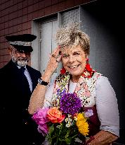 Princess Laurentien at Tactile Reading & Graphics Conference - Amsterdam