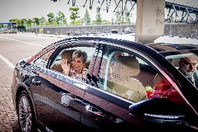 Princess Laurentien at Tactile Reading & Graphics Conference - Amsterdam