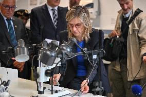 Agnes Pannier Runacher At DGCCRF and DGDI - Lyon