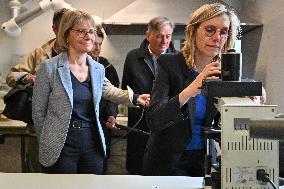 Agnes Pannier Runacher At DGCCRF and DGDI - Lyon
