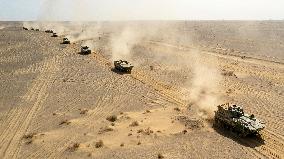 Live-fire Shooting Drills in Jiuquan