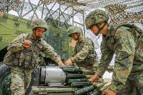 Live-fire Shooting Drills in Jiuquan