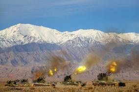 Live-fire Shooting Drills in Jiuquan