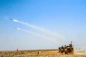 Live-fire Shooting Drills in Jiuquan