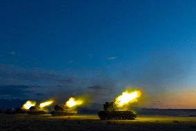 Live-fire Shooting Drills in Jiuquan
