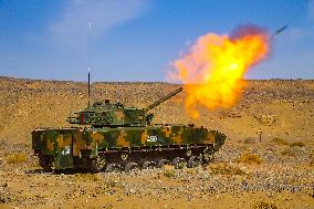 Live-fire Shooting Drills in Jiuquan