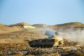Live-fire Shooting Drills in Jiuquan