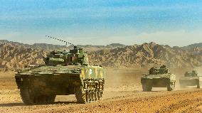 Live-fire Shooting Drills in Jiuquan