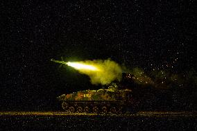 Live-fire Shooting Drills in Jiuquan