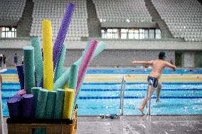 Illustration - Grand Paris Olympic Aquatic Centre