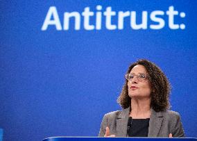 Teresa Ribera Rodriguez Press Conference - Brussels