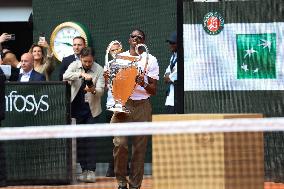 2025 French Open - UEFA Champions League Trophy NB