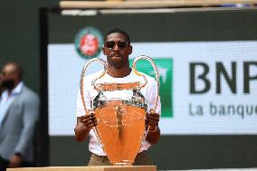 2025 French Open - UEFA Champions League Trophy NB