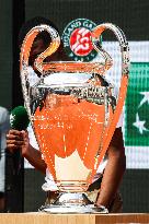 2025 French Open - UEFA Champions League Trophy NB