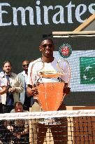 2025 French Open - UEFA Champions League Trophy NB