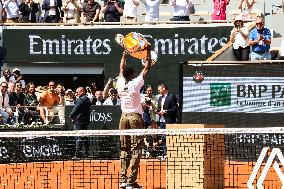 2025 French Open - UEFA Champions League Trophy NB