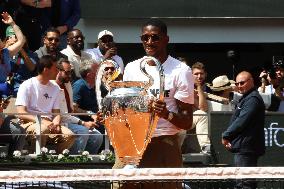 2025 French Open - UEFA Champions League Trophy NB