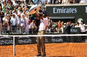 2025 French Open - UEFA Champions League Trophy NB