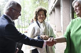 Sweden's Royal couple in Finland