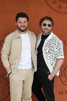 2025 French Open - Celebrities At Village Day 9 NB