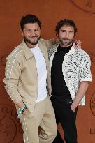 2025 French Open - Celebrities At Village Day 9 NB