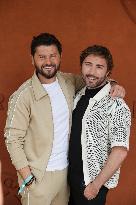 2025 French Open - Celebrities At Village Day 9 NB