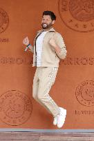 2025 French Open - Celebrities At Village Day 9 NB