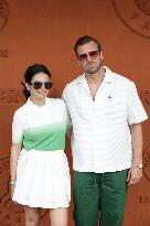2025 French Open - Celebrities At Village Day 9 NB