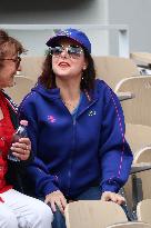 2025 French Open - Celebrities In Stands Day 9