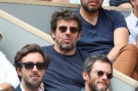 2025 French Open - Celebrities In Stands Day 9