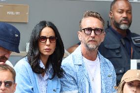 2025 French Open - Celebrities In Stands Day 9