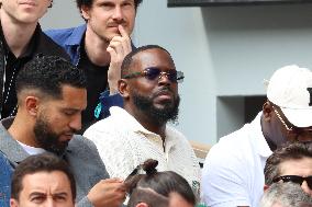 2025 French Open - Celebrities In Stands Day 9